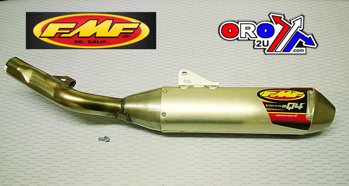 FMF Exhausts End of Line Q4 Hex Exhaust Silencer 13-16 Honda CRF 450 - Fmf 041506