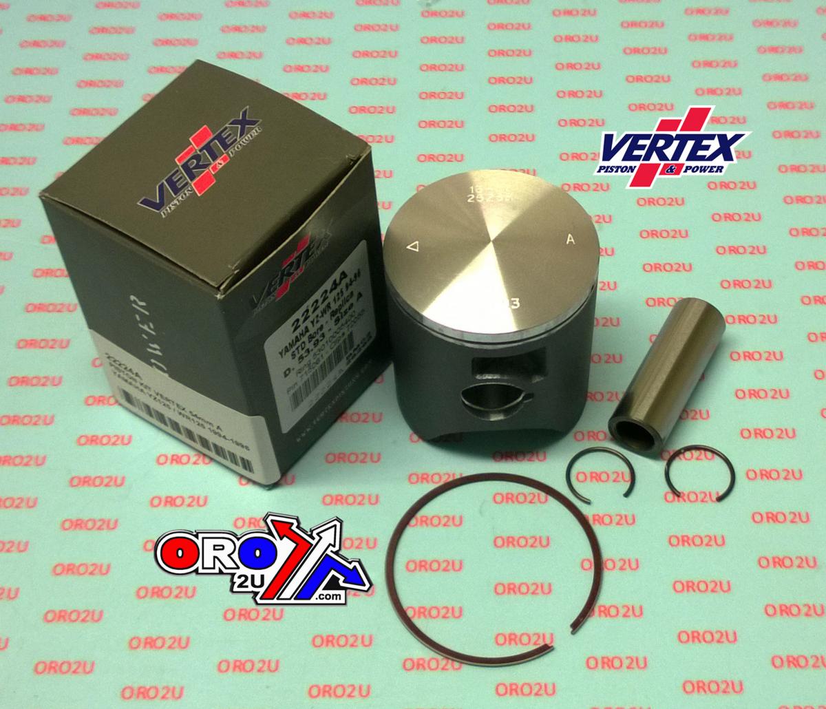 Vertex Piston Kit Vertex 54 C Yamaha YZ/WR 125 94-96, Vertex 22224c