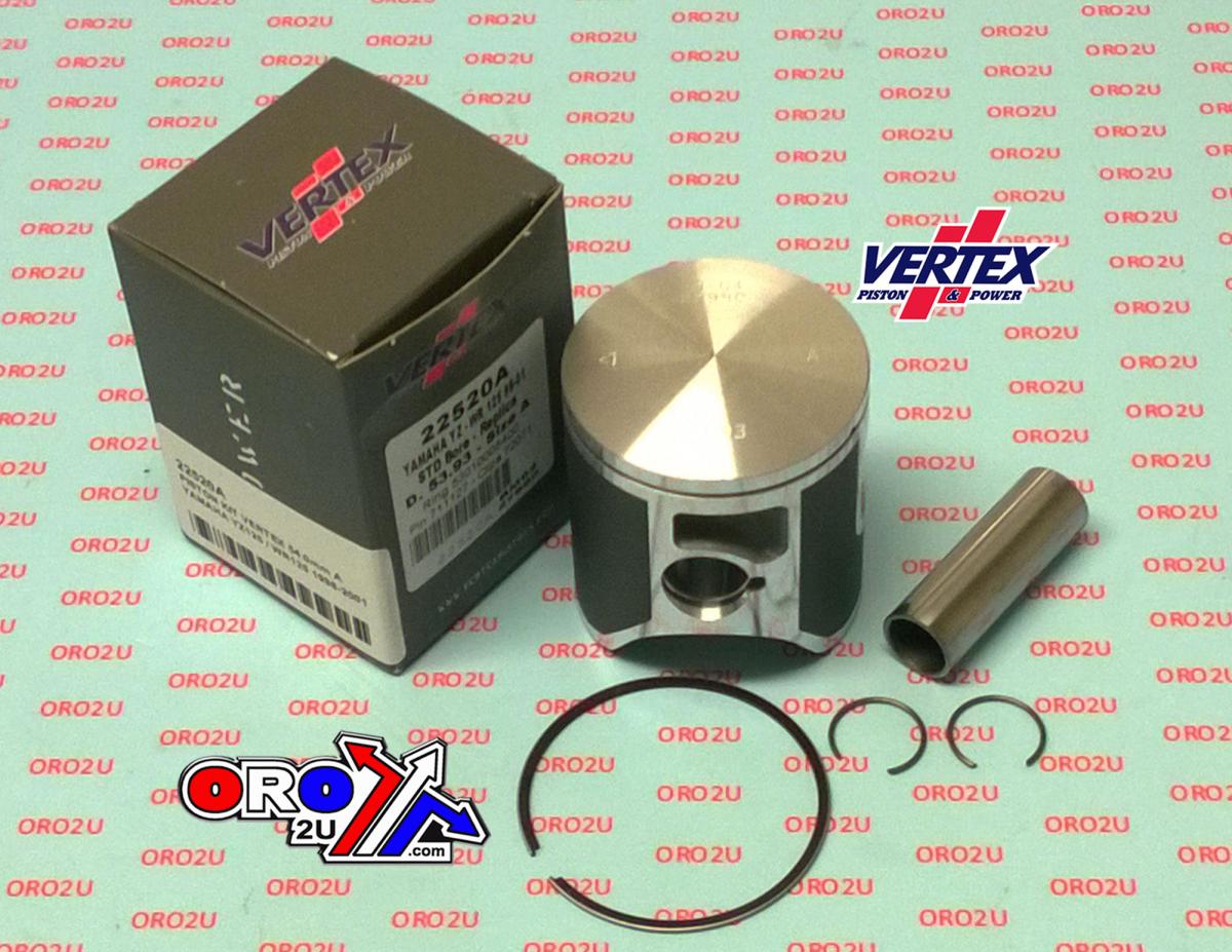 Vertex Piston Kit Vertex 54.0 C Yamaha YZ/WR 125 98-01, Vertex 22520c