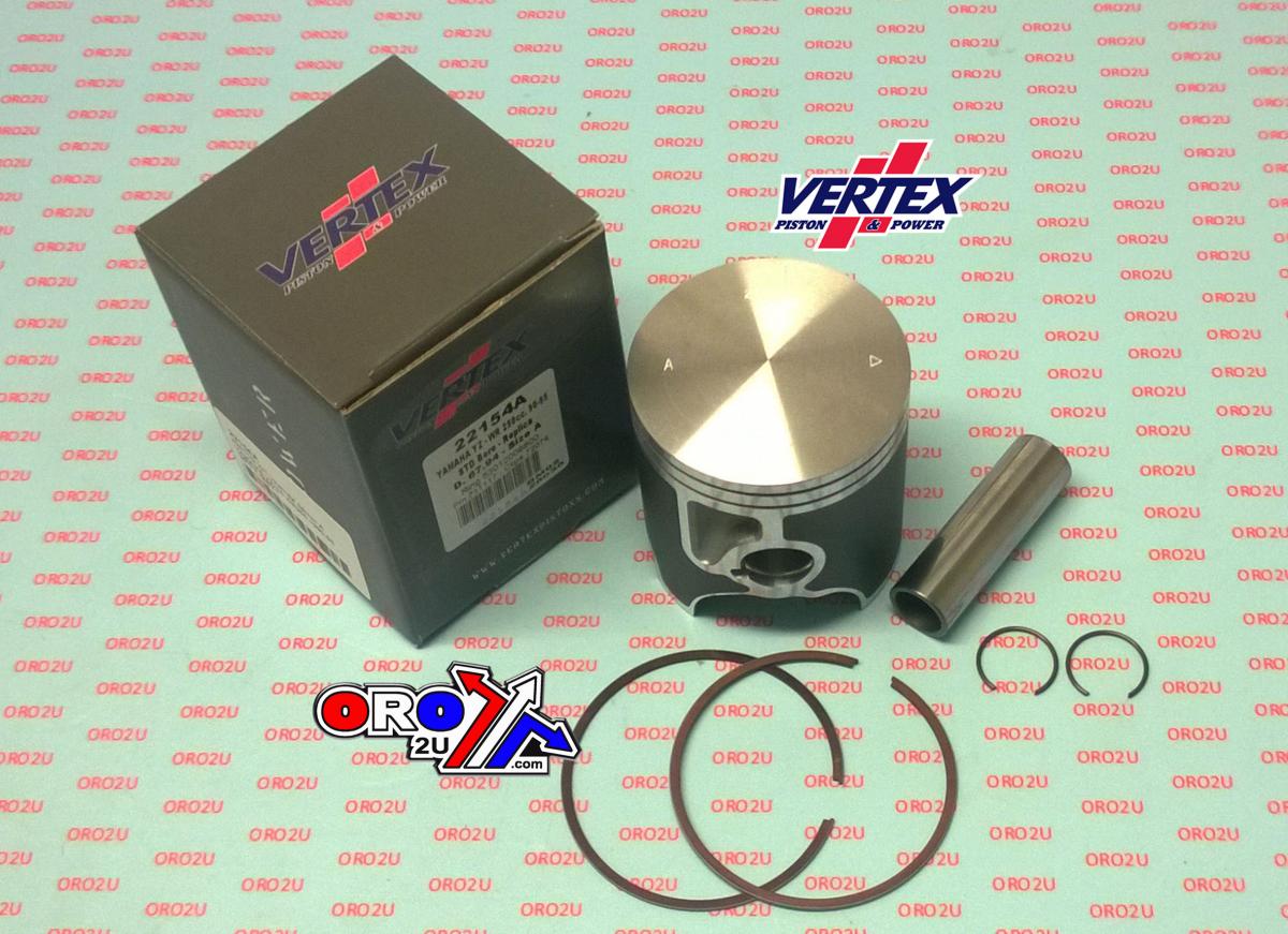 Vertex Piston Kit Vertex 68.5 Yamaha YZ/WR 250 90-95, Vertex 22154050 Os +0.50