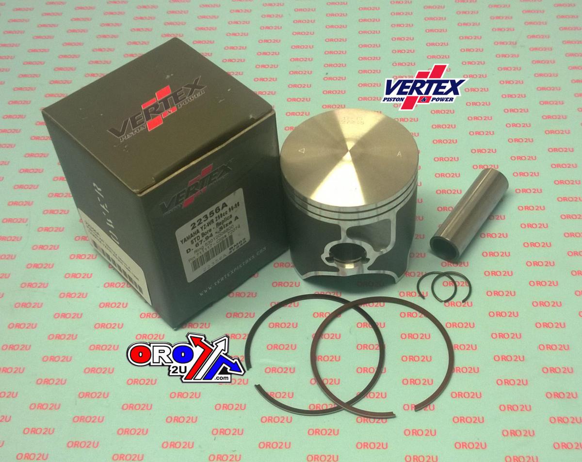 Vertex Piston Kit Vertex 69.0 Yamaha YZ/WR 250 96-98, Vertex 22356100 Os +1.00