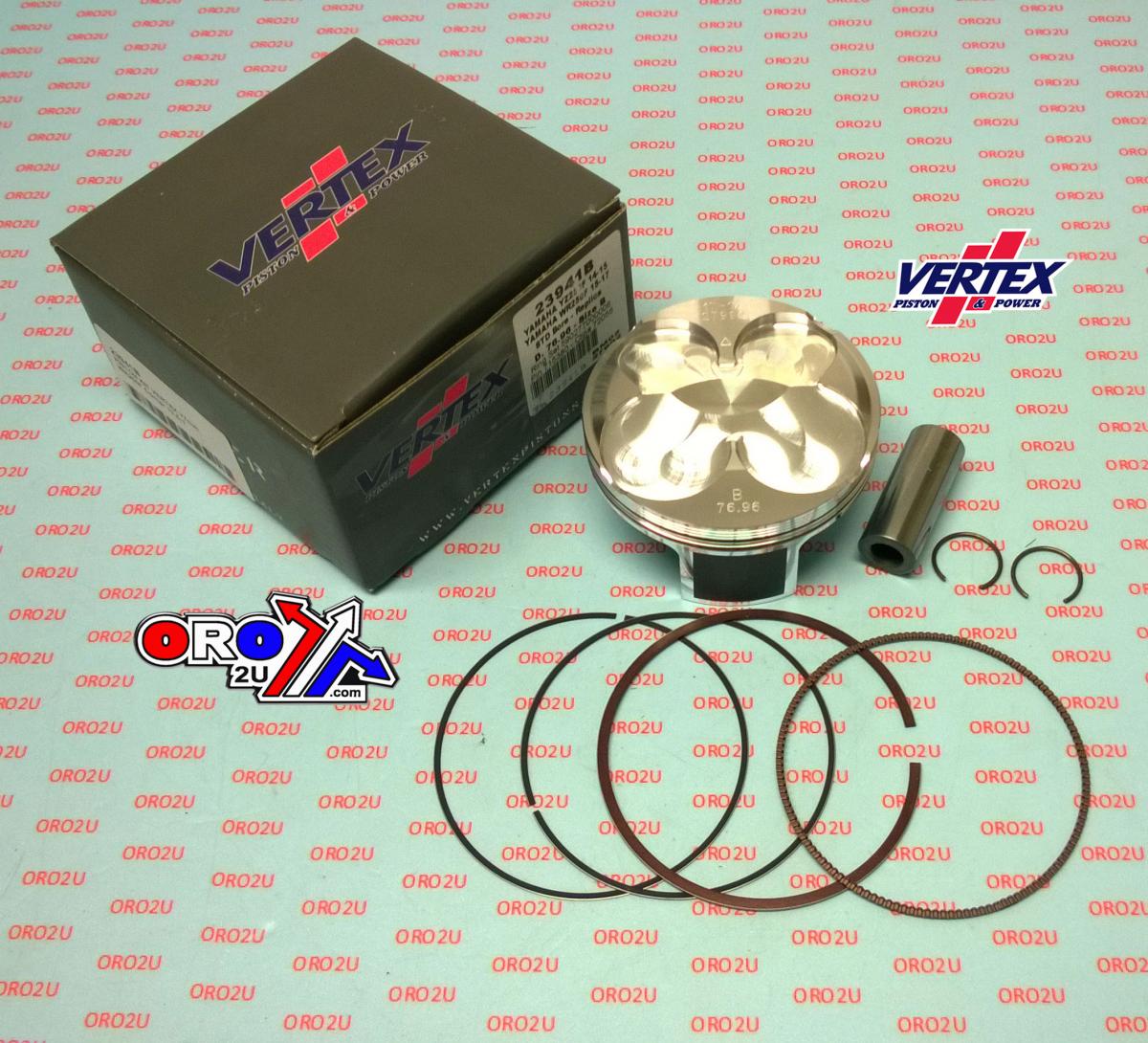 Vertex Piston Kit Vertex 77.0 C Yamaha YZ/WR 250 14-17, Vertex 23941c Compr 13,5:1
