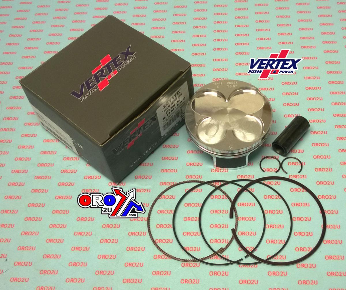 Vertex Piston Kit Vertex 77.0 a Hc Yamaha WR/YZ 250 16-19, Vertex 24117a Hc Compr 14,2:1