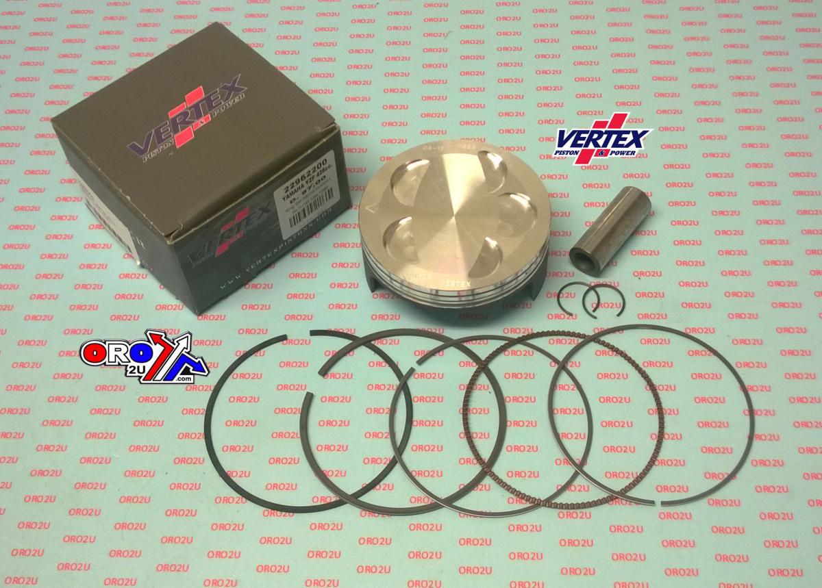 Vertex Piston Kit Vertex 97.0 Yamaha WR/YZ 426 00-02, Vertex 22962200 Big Bore Os +2.00 Compr 12,5:1
