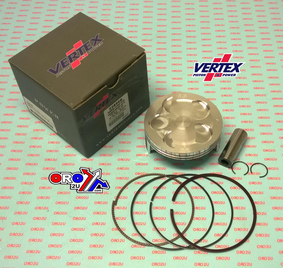 Vertex Piston Kit Vertex 95.0 B Yamaha YZ/WR 450 03-15, Vertex 22896b Hc Compr 13,5:1 2-rings