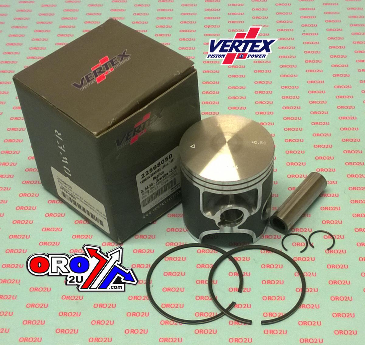 Vertex Piston Kit Vertex 64.00 Yamaha YZF 350 All to 2007, Vertex 22568 Banshee