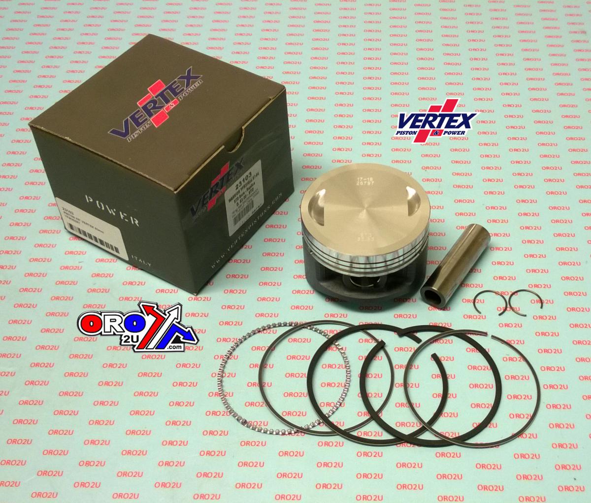 Vertex Piston Kit Vertex 83.0 Yamaha Yfm 350 87-06, Vertex 23103 Big Bear Raptor