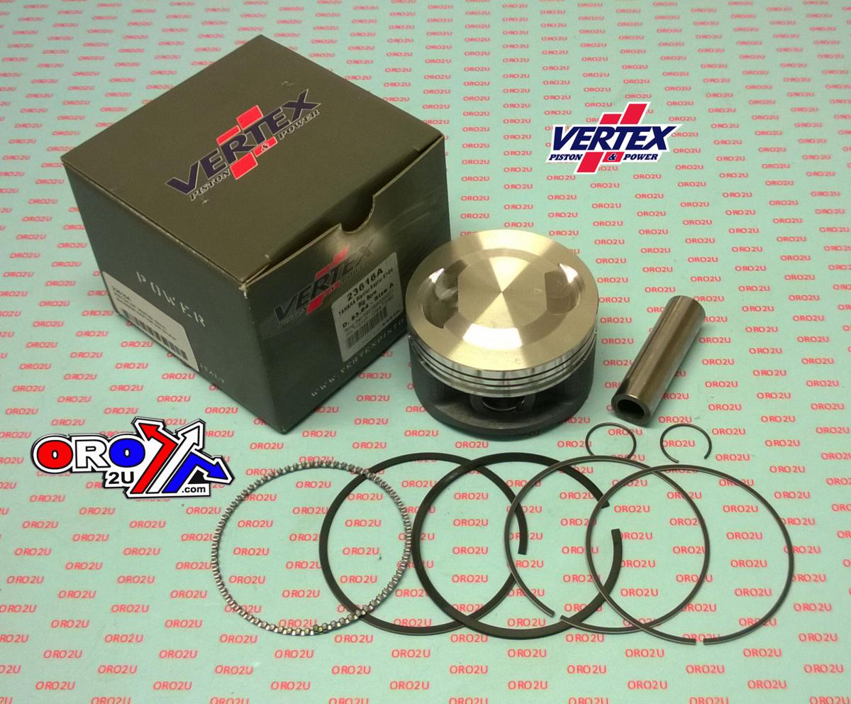 Vertex Piston Kit Vertex 84.0 Yam Warrior 350 Stroker 87-09, Vertex 23616a Yamaha Raptor 350 Stroker