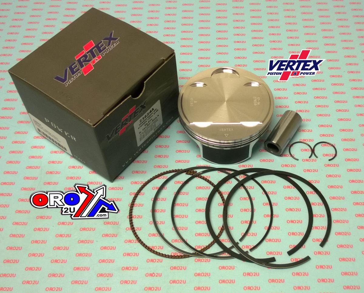 Vertex Piston Kit Vertex 102.0 a Yam Yfm 660r Stroker 01-05, Vertex 23624a Raptor 660