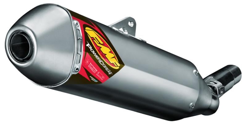 FMF Exhausts End of Line Powercore 4 Hex Exhaust Silencer 17-18 Suzuki Rmx 450 Z - Fmf 043360