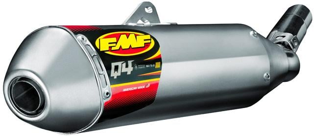 FMF END OF LINE 17-19 SUZUKI RMX 450 Q4 HEX, FMF 043361 QUIETCORE 4 HEX 30 Purple
