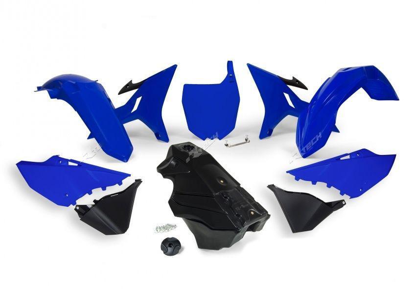 Rtech Plastics 2016 Conversion Kit & Black Tank, YZ 125-250 2002-2018,WR-yzx 250 2016-2018, Rtech R-kityz0-bl1-016