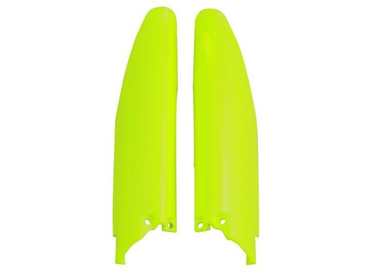 Rtech Plastics Lower Fork Guards 07-25 RM RM-z, Rtech R-psrm0gf0007, Neon Yellow
