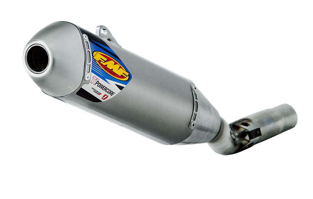 FMF Exhausts End of Line Ti Powercore Exhaust Silencer 13-17 Suzuki RM-z 250 - Fmf 043343