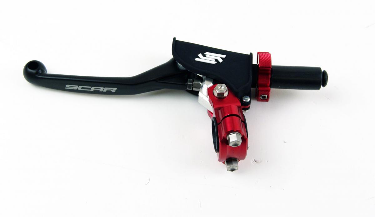 Scar Racing Pivot Clutch Lever Assembly, Scar Cpcl1 Red/red/black