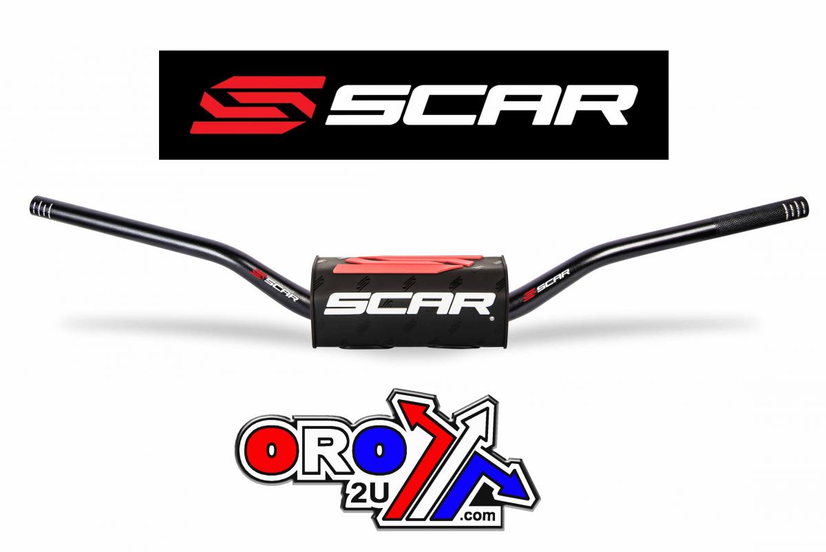 Scar Racing Handlebar O2 28.6 (1 1/8), CRF150 Rc Style - Black, Scar Racing S9152