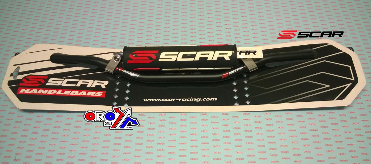 Scar Racing Handlebar S² 22.2 (7/8) - SX Style - Black, CRF150 Rc Style - Black, Scar Racing S9152