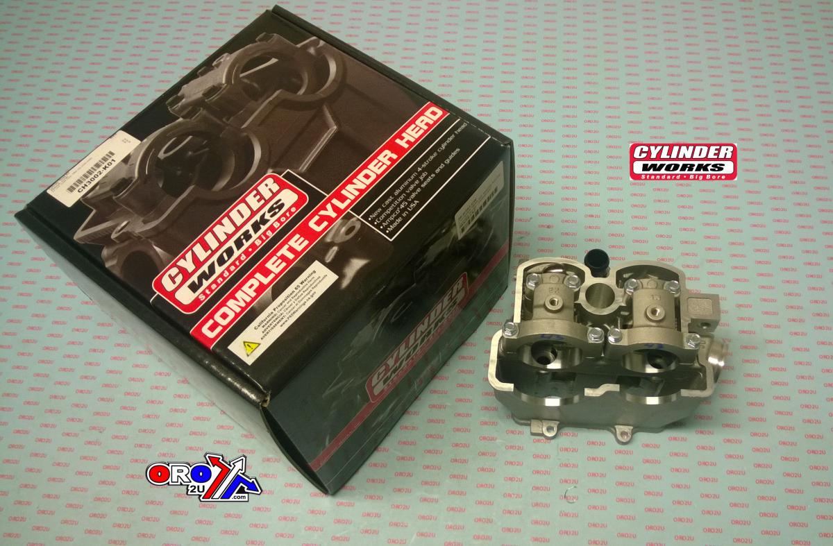 Hot Rods Cylinder Head Kit RMZ250 KXF250, Cylinder Works - Ch3002-k01, 04 -05 Kawasaki KX 250f, 04 -06 Suzuki RMZ 250