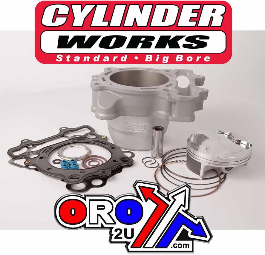 Cylinder Works Cylinder Kit 13-18 RMZ250 80mm, Works 41004-k02 Big Bore, with Vertex Piston Kit