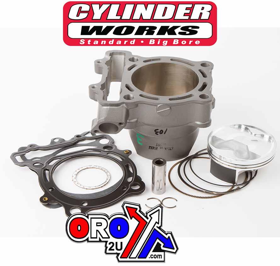 Cylinder Works Cylinder Kit RMZ250 KXF250 80, Works Cylinder 31001-k01 Big Bore