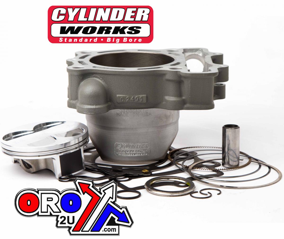 Cylinder Works Cylinder Kit 15-16 KX250F 80, Works Cylinder 31006-k02 Big Bore, KX250F Kawasaki