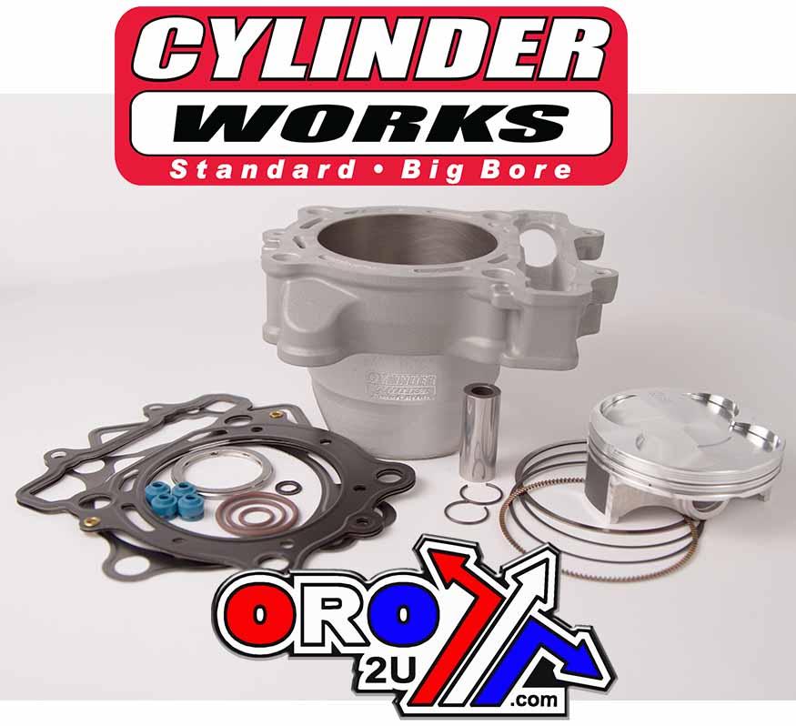 Cylinder Works Cylinder Kit 10-12 RMZ250 80mm, Works 41004-k01 Big Bore, with Vertex Piston Kit