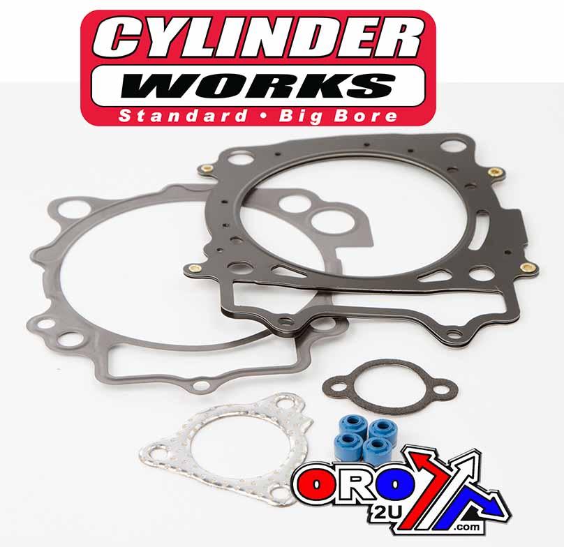 Cylinder Works Gasket Top Kit YZF450 14-17 99mm, Works Cylinder 21005-g02 Big Bore