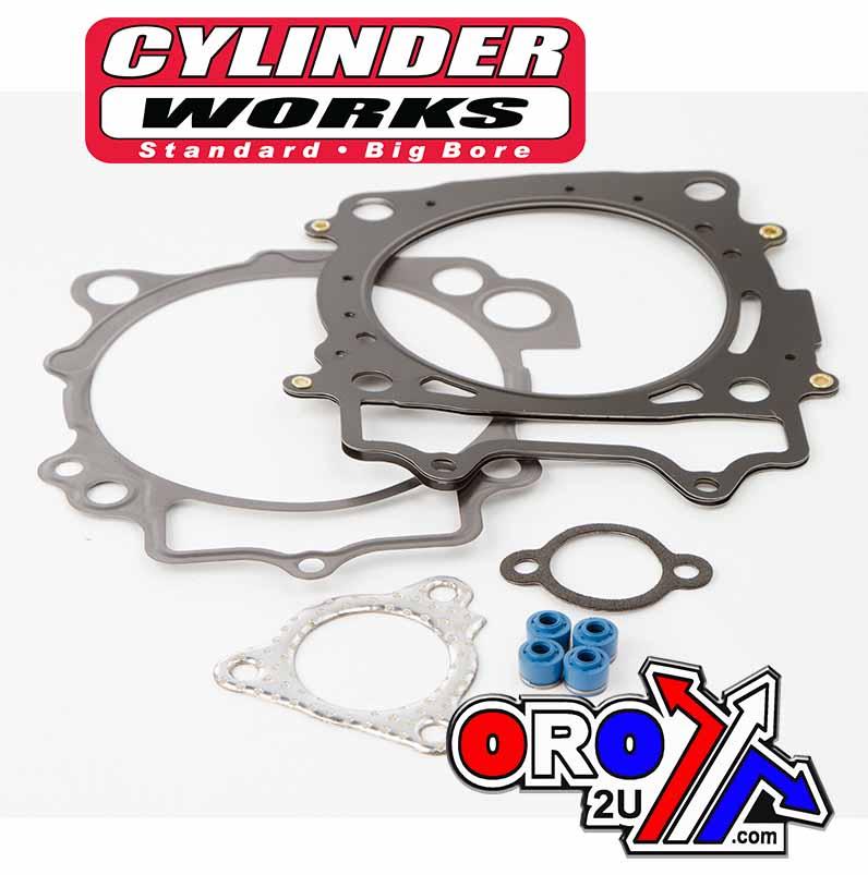 Cylinder Works Gasket Top Kit YZF450 10-13 99mm, Works Cylinder 21005-g01 Big Bore