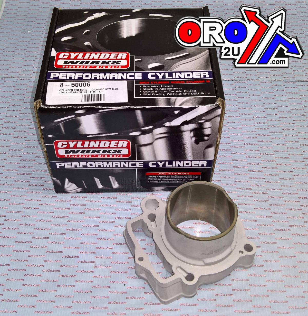 Cylinder Works Cylinder Only KTM 16-18 SXF250 78mm, Cylinder Works 50006 Std