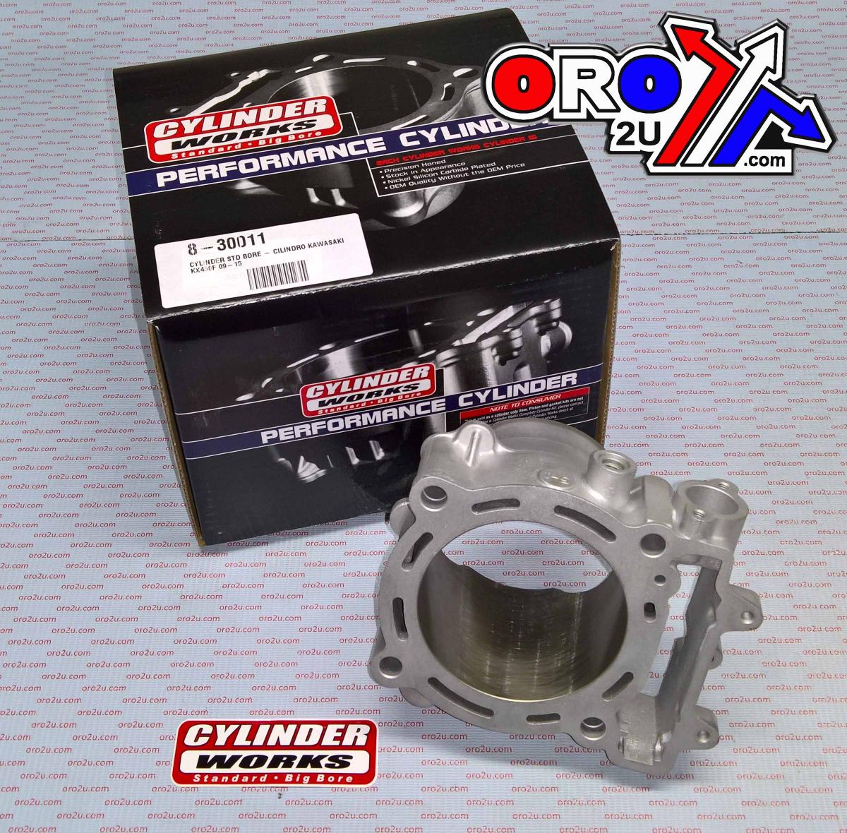 Cylinder Works Cylinder Only 09-15 KX450F 96mm, Works Cylinder 30011 Standard Bore, KX450F Kawasaki