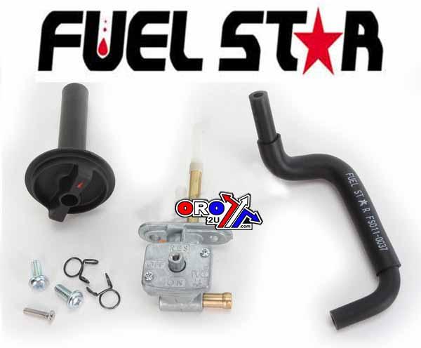 All Balls Racing Fuel Valve Kit YFM350 04-07, All Balls FS101-0049 Yamaha ATV, Tape / Petcock / Clips / Pipes / Bolts