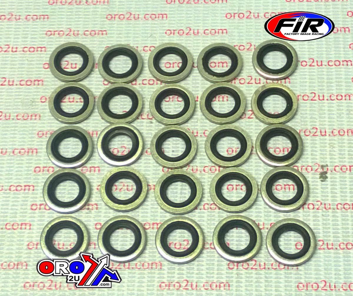 FIR Bonded Sealing Washer M10 PK25, M10x16x1.5mm / Self Centering