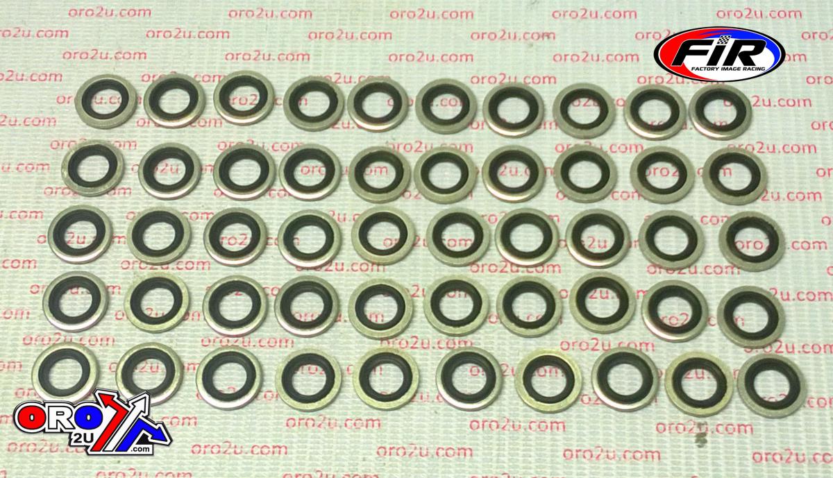 FIR Bonded Sealing Washer M10 PK50, M10x16x1.5mm / Self Centering