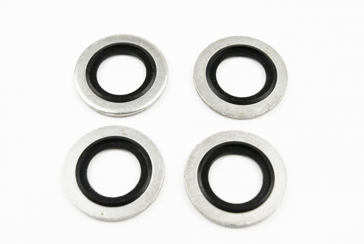 FIR Bonded Sealing Washer M14 Pk4, M14x22x1.5mm / Self Centering