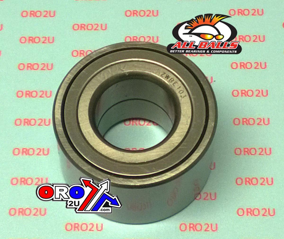 All Balls Racing Wheel Bearing Kit Rear 03-04 Can-am Outlander330/400, Allballs 25-1752 ATV/UTV