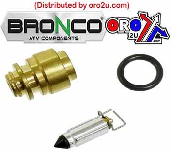 Bronco Float Valve Kit YFM350/400/450, 4sv-14107-20-00 / 4sv-14107-20-00, Bronco at-07145 Road / ATV