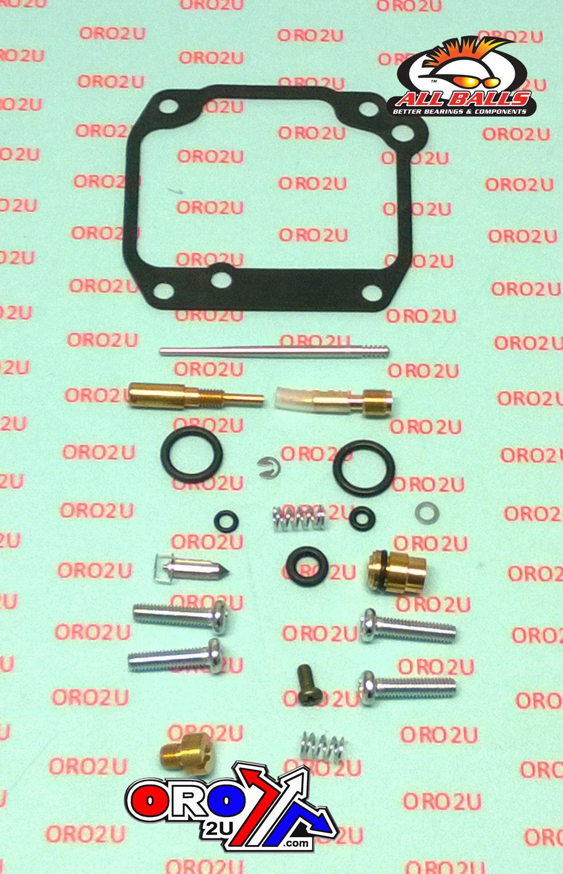 All Balls Racing Carburetor Rebuild Kit 83-87 Suz Alt/lt-125, Allballs 26-1592 ATV