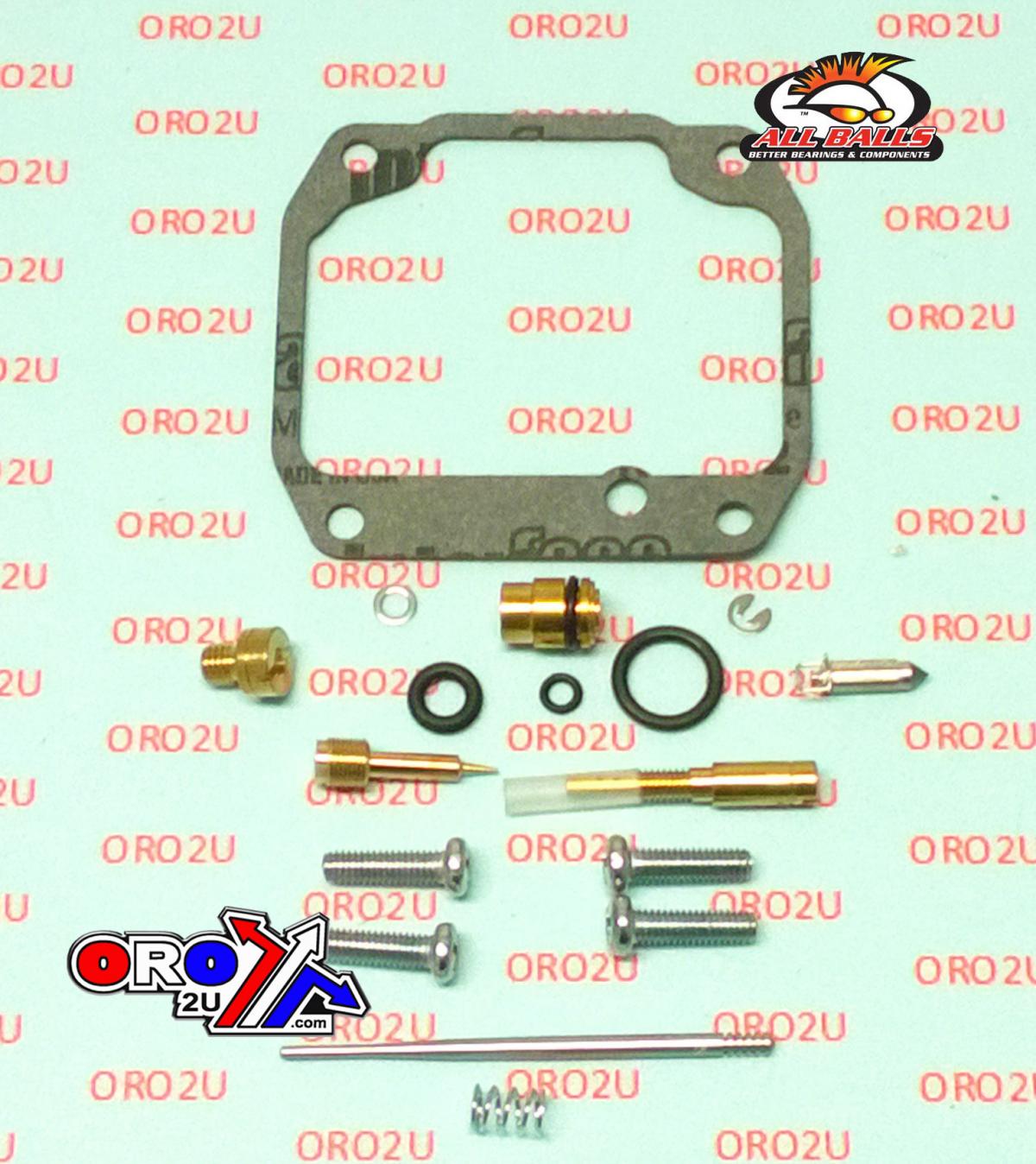 ALL BALLS CARBURETOR REBUILD KIT 03-04 SUZ LT-160, ALLBALLS 26-1593 ATV
