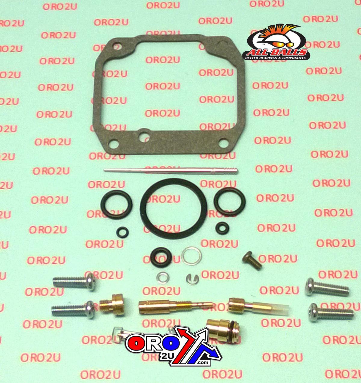 All Balls Racing Carburetor Rebuild Kit 87-89 Suz Lt-f250/lt-4wd, Allballs 26-1594 ATV