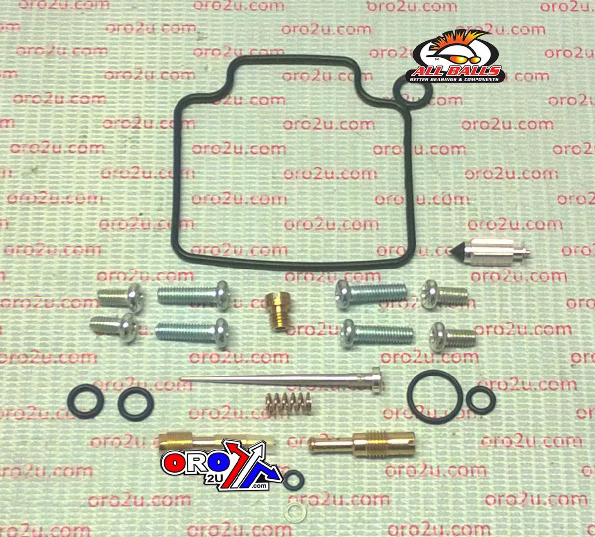 All Balls Racing Carburetor Rebuild Kit 06-07 Hon VT600, Allballs 26-1606 Road