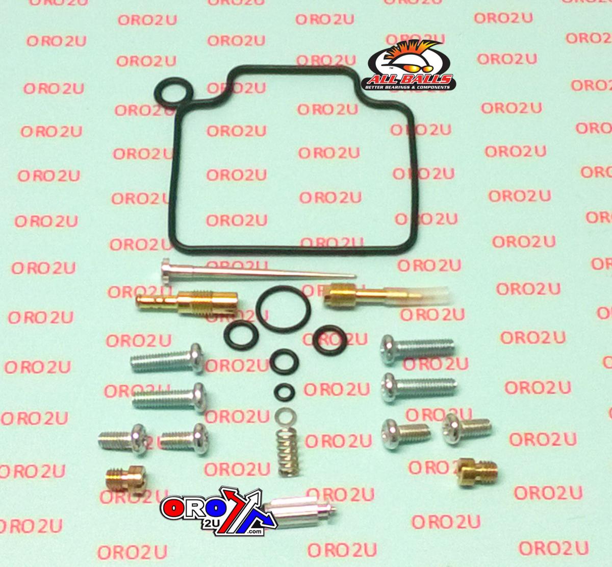 All Balls Racing Carburetor Rebuild Kit 04-07 Hon VT750, Allballs 26-1610 Road