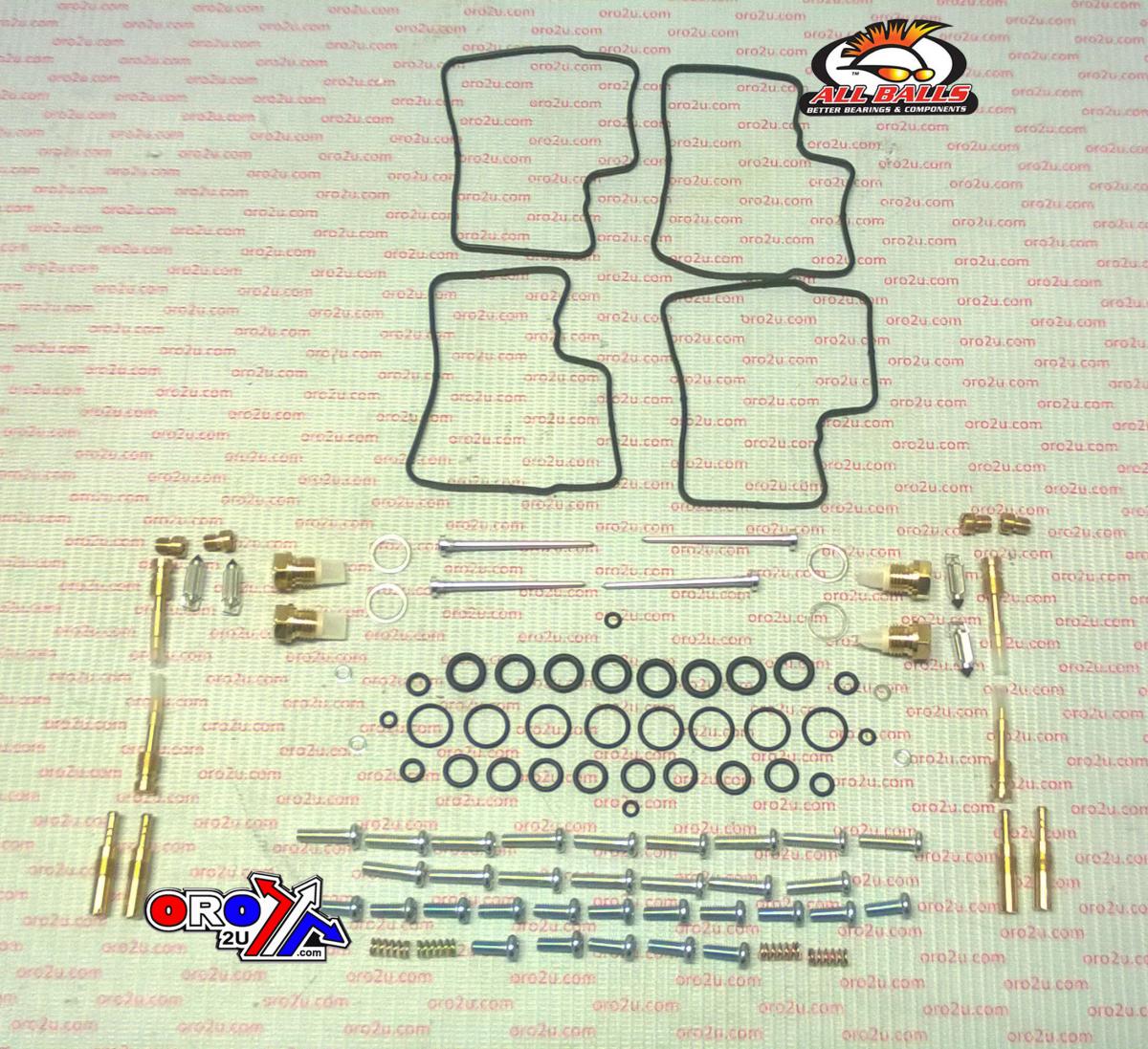 All Balls Racing Carburetor Rebuild Kit 97-02 Hon St1100, Allballs 26-1616 Road