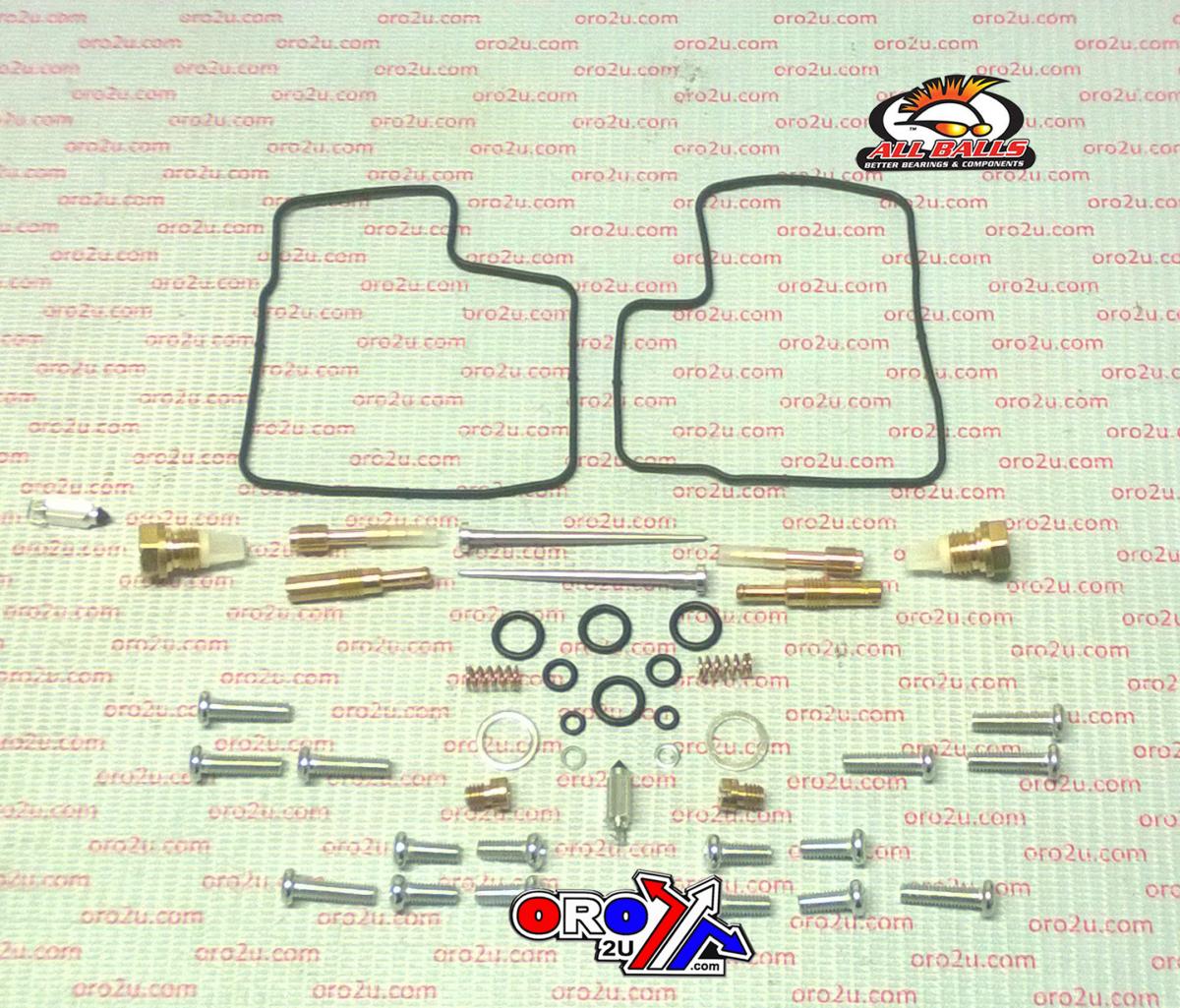 All Balls Racing Carburetor Rebuild Kit 06-07 Hon Vt1100c, Allballs 26-1618 Road