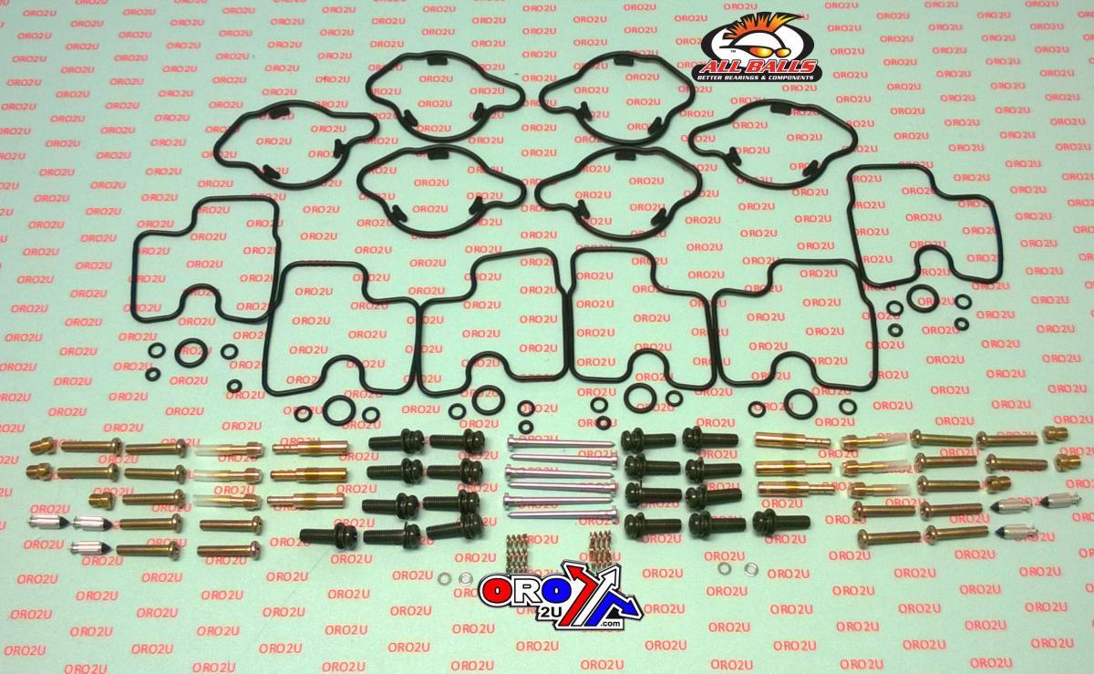 All Balls Racing Carburetor Rebuild Kit 97-03 Hon Gl1500, Allballs 26-1629 Road