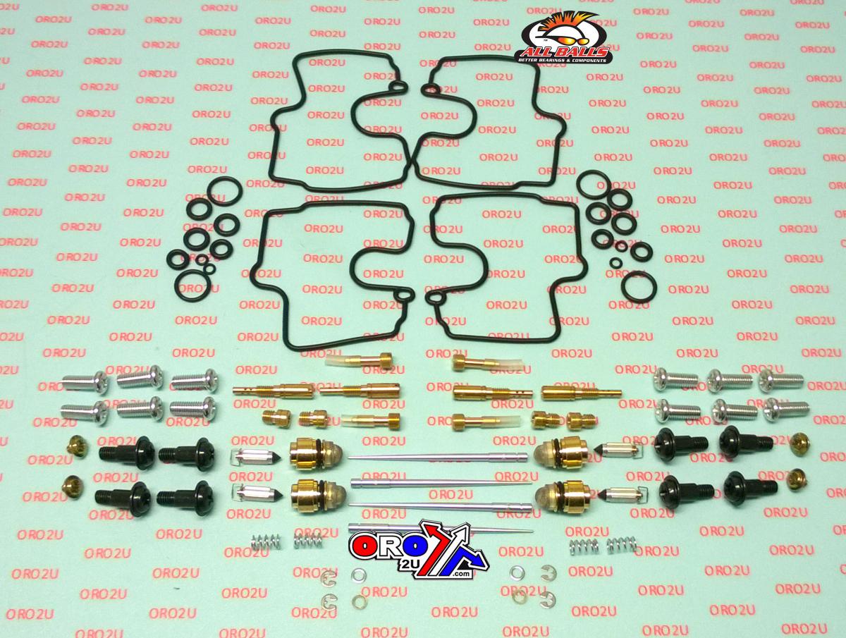 All Balls Racing Carburetor Rebuild Kit 98-01 Yam YZF-r1, Allballs 26-1635 Road