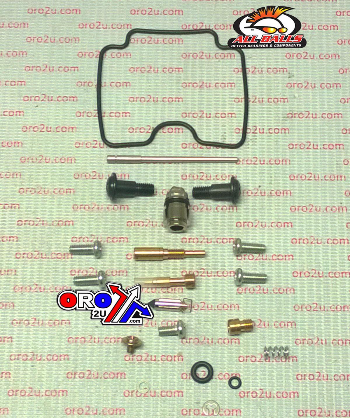 All Balls Racing Carburetor Rebuild Kit 99-10 Suz GZ250, Allballs 26-1659 Road