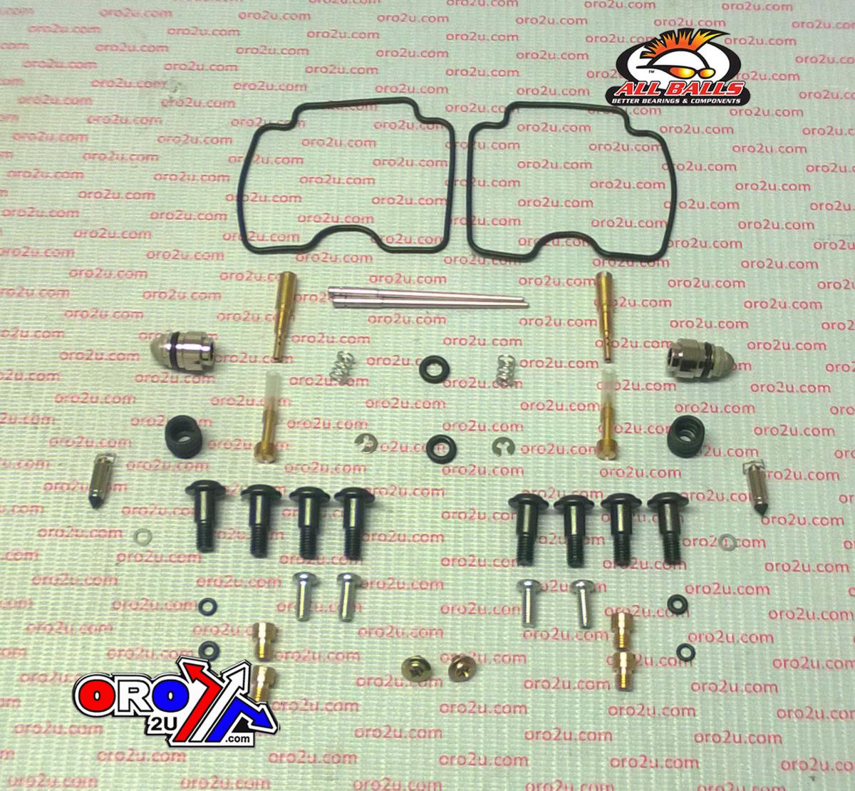 All Balls Racing Carburetor Rebuild Kit 01-02 Suz GS500, Allballs 26-1661 Road