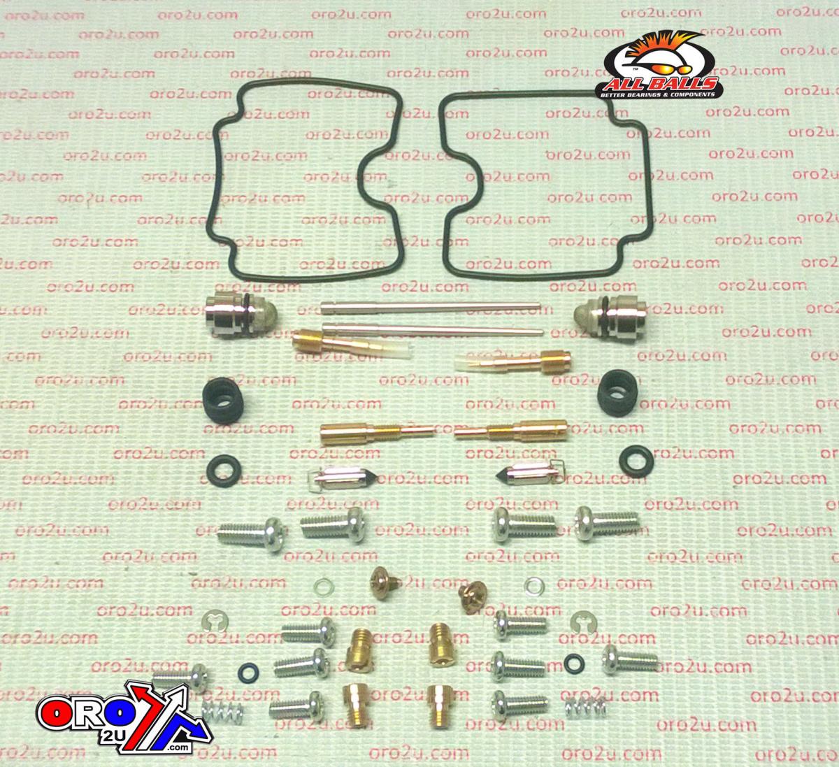 All Balls Racing Carburetor Rebuild Kit 04-09 Suz GS500F, Allballs 26-1662 Road