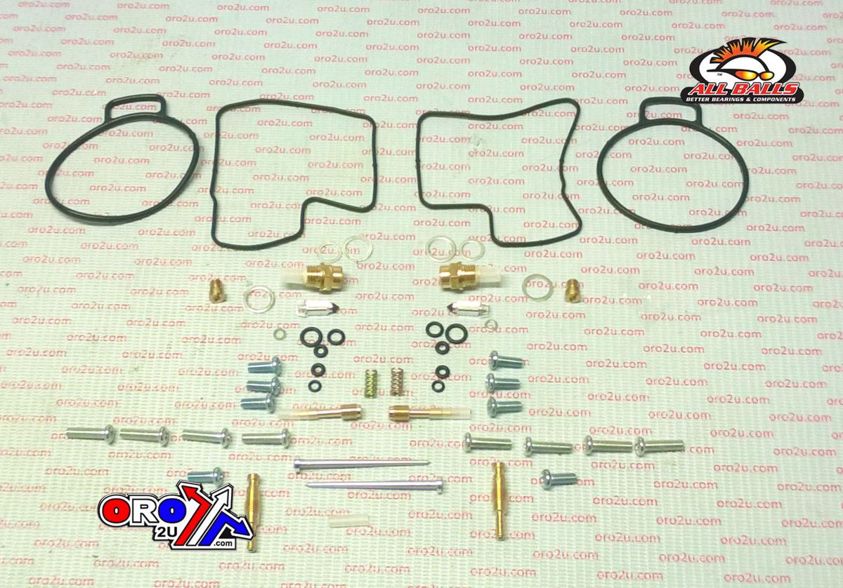 All Balls Racing Carburetor Rebuild Kit 92-00 Hon Gl1500se Goldwing, Allballs 26-1674 Road