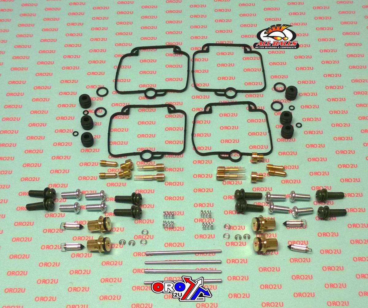 All Balls Racing Carburetor Rebuild Kit 97-00 Suz Gsf1200 Bandit, Allballs 26-1700 Road